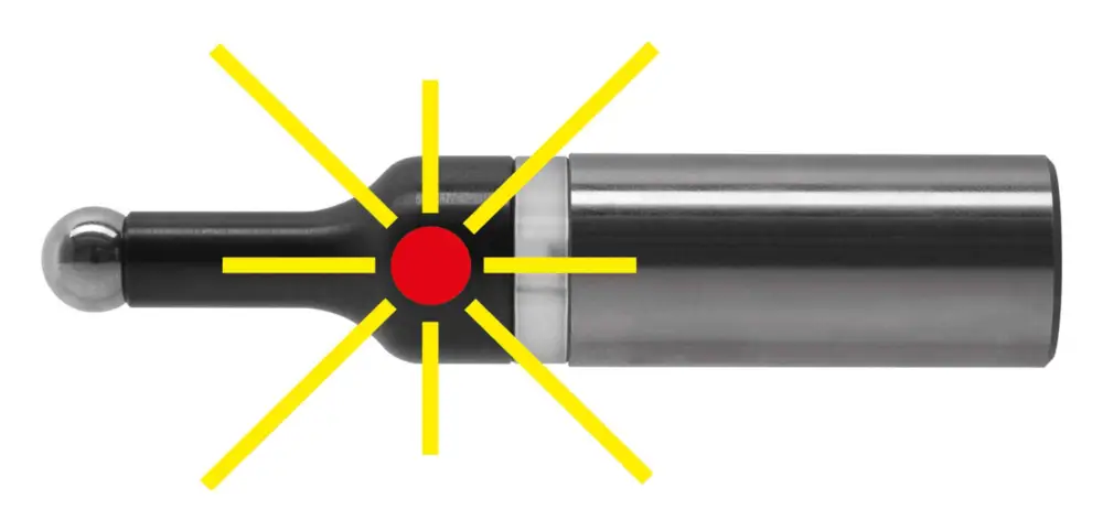 Sichere Zahlung Tschorn Kantentaster mit Leuchtanzeige D 20 mm