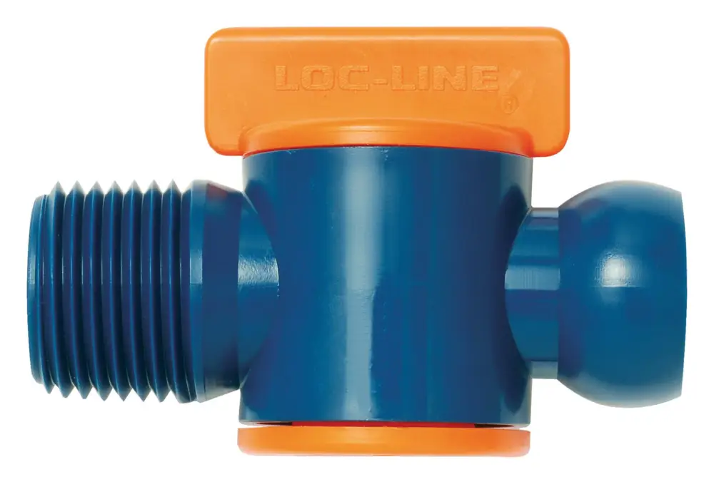 Loc-Line Kühlmittel-Abstellhahn 1/2" NPT AG. 2tlg. Billig
