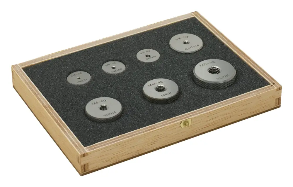 JBO Gut-Lehrring M3 - M12 im Holzkasten Neu