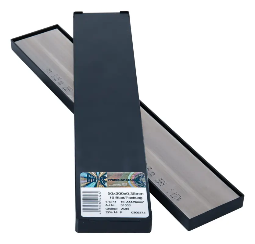 H+S Metallfolien Plattenware 50 x 300 x 0,5 mm 10 Blatt Garantierte Lieferung