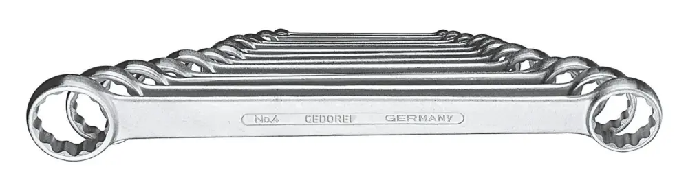 Bestpreis Gedore Doppelringschlüssel Satz D837B 8tlg. 6 - 22 mm