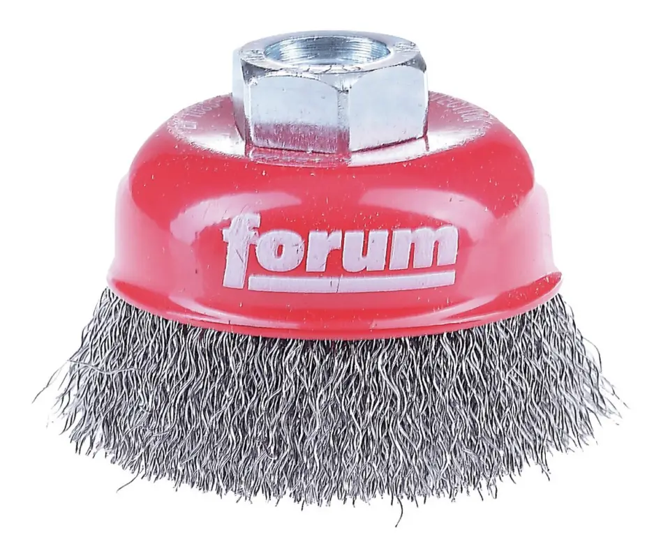 Sonderaktion Forum Topfbürste Stahldraht M14 125 x 0,3 mm gewellt