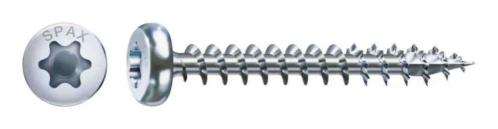 Kracherpreis Spax Halbrundkopf Pan-Head T-STAR plus 5 x 25 Wirox(Verpackungseinheit: 500Stück)