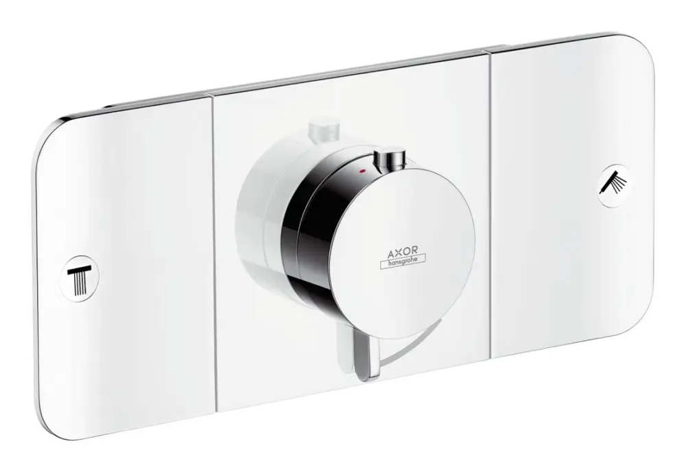 Neu Axor One Thermostatmodul für 2 Verbraucher Unterputz - Chrom