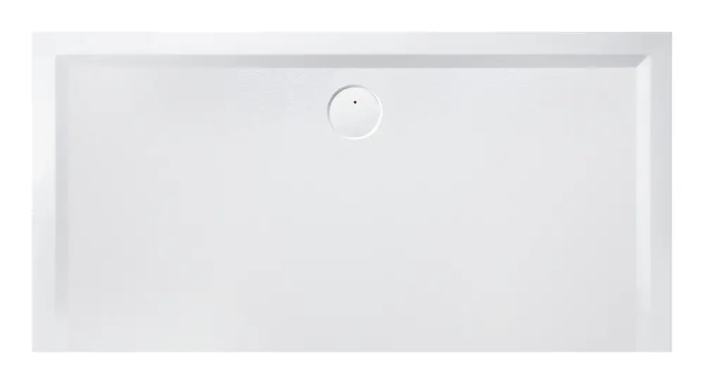 Hoesch Muna Rechteckduschwanne mit Antirutsch 1400 x 1000 mm - Steingrau Highlight
