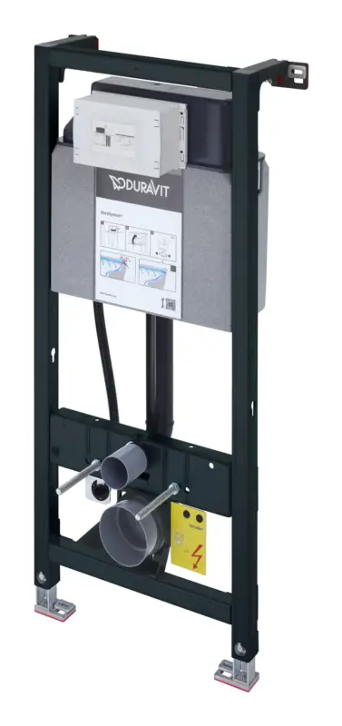 Duravit DuraSystem Trockenbau Installationselement für Wand-WC mit Hygienespülung mit elektronischer Spülbetätigung Höhe 1148 mm Preisknaller