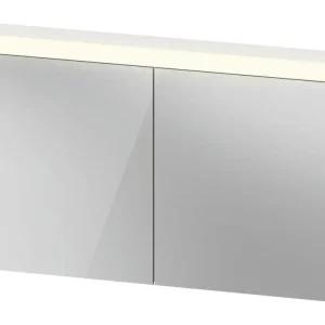 Abverkauf Duravit Licht & Spiegel Spiegelschrank "Better" mit 2 Türen mit LED-Beleuchtung 1310 x 760 x 148 mm - Weiß