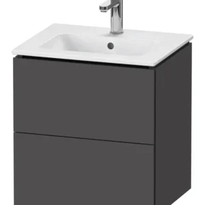 Top-Seller Duravit L-Cube Waschtischunterschrank mit 2 Auszügen 520 x 550 x 421 mm - Graphit Matt