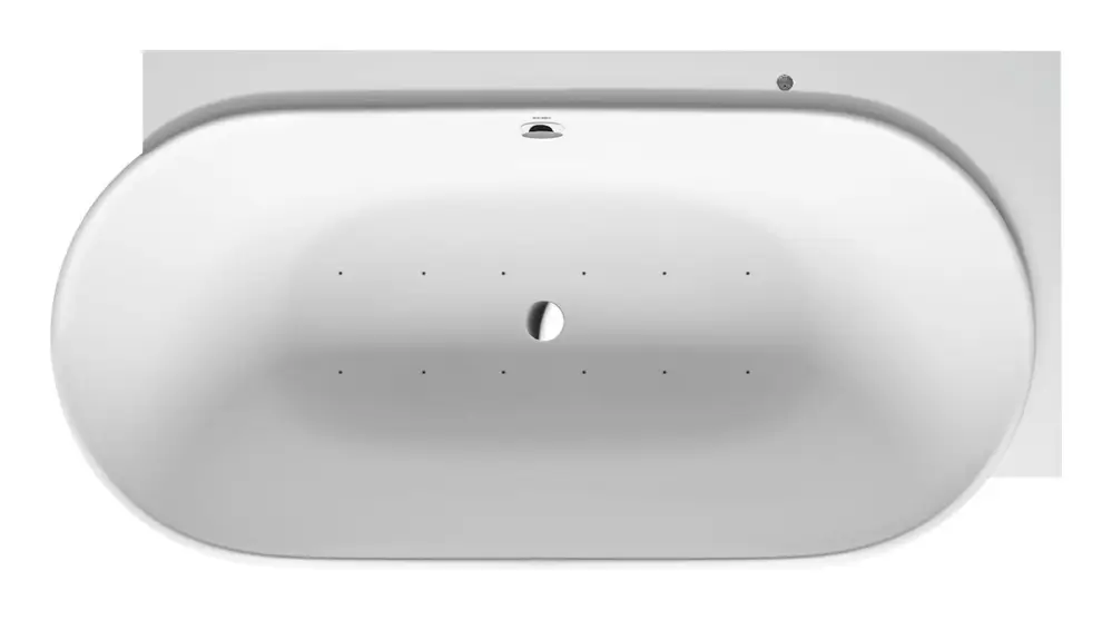 Duravit Luv Einbau Whirlwanne mit Air-System Ecke rechts 1850 x 950 mm - Weiß Matt Expressversand