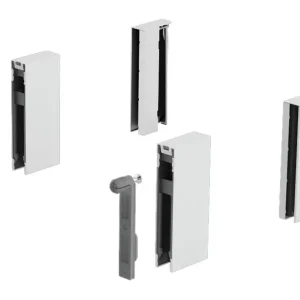 Hettich ArciTech DesignSide Adapter, 92 mm / 92 mm, weiß, links und rechts Top-Preis