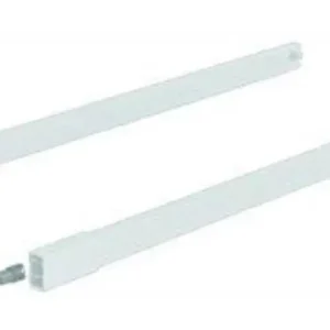 Hettich ArciTech Set Längsreling / 550 mm, weiß, links und rechts Echt