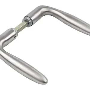 Beliebt Hoppe Verona Edelstahl-Türgriff-Paar GD-E1800Z für Glastüren - matt(Verpackungseinheit: 1Paar)