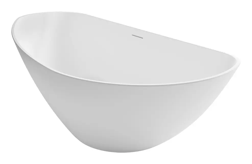 Neuheit Riho Granada Freistehende Badewanne links 1700 x 800 mm - Weiß Seidenmatt