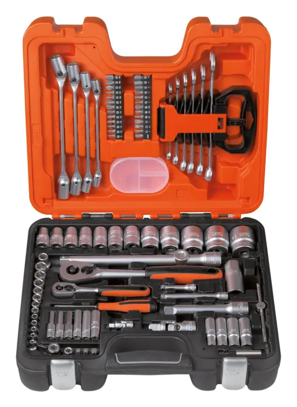 Nur Für Kurze Zeit Bahco Steckschlüssel-Garnitur 1/4"+1/2" 91tlg. S910