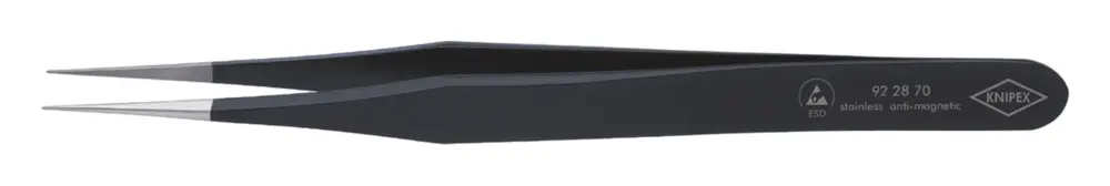 Knipex ESD-Pinzette 110 mm schwarz Versand Am Gleichen Tag