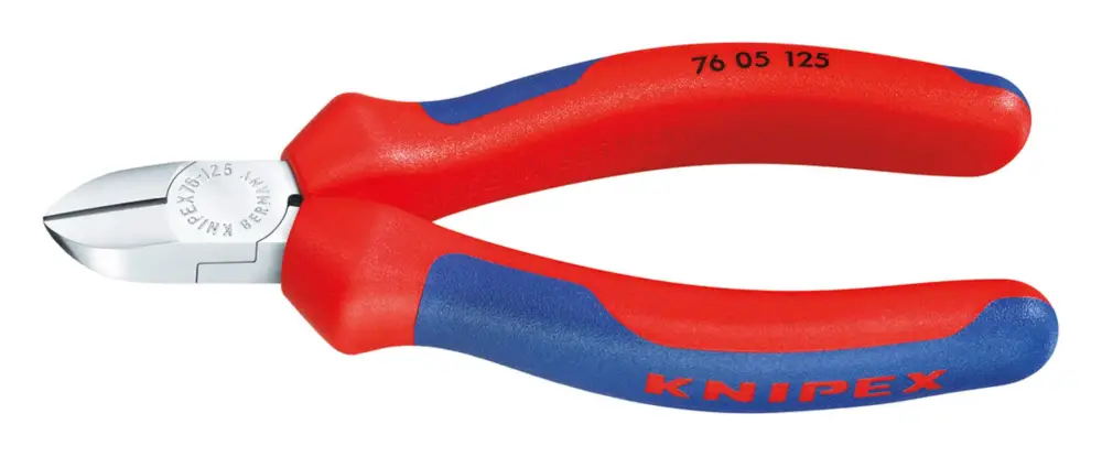 Billig Knipex Elektromechaniker-Seitenschneider 125 mm verchromt isoliert
