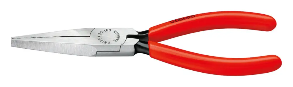 Neu Knipex Langbeckzange Form 1 160 mm flache Backen