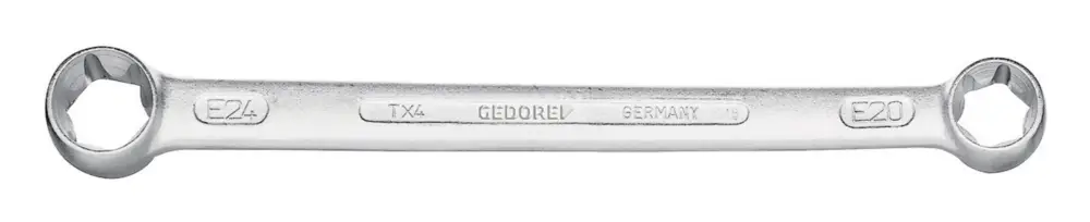 Super-Preis Gedore Doppelringschlüssel E20 x E24