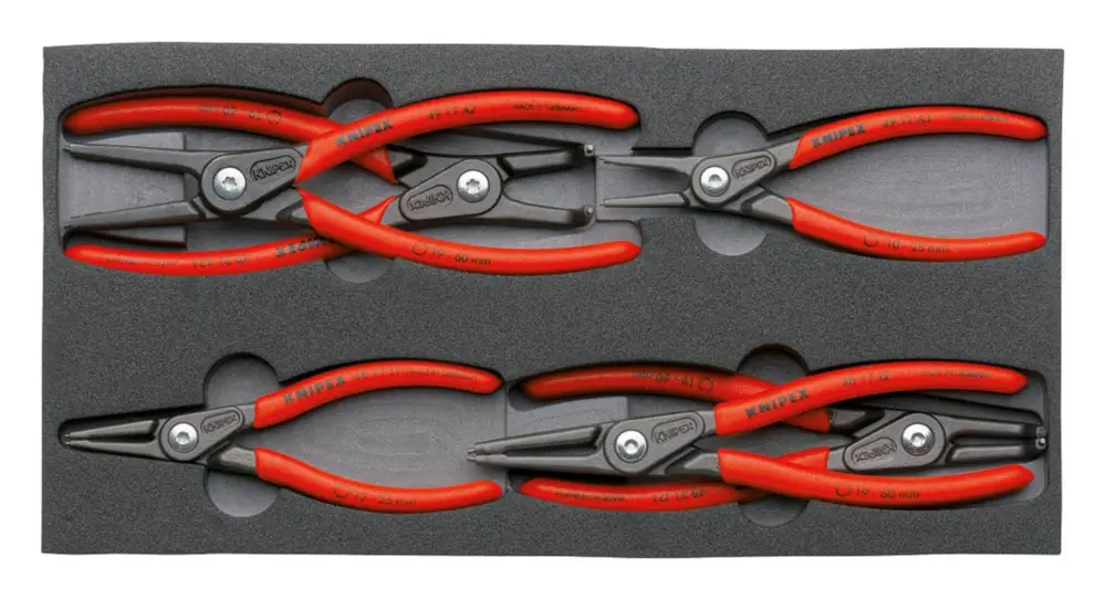 Knipex Präzisions Sicherungsringzangen-Set 6tlg. SRZ Saisonangebot