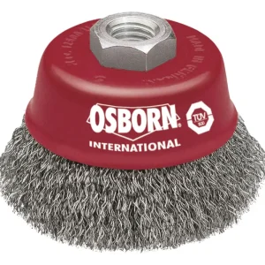 Osborn Topfbürste 75 mm M14 x 2 gewellt Draht 0,3 mm Expressversand
