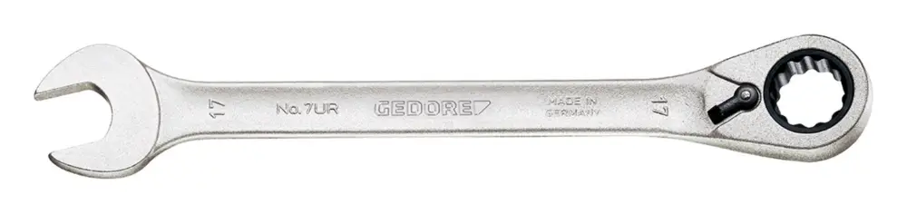 Sonderaktion Gedore Maulschlüssel mit Ringratsche 16 mm umschaltbar
