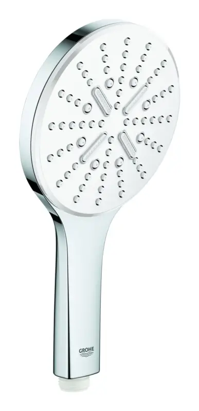 Grohe Rainshower SmartActive 130 Handbrause - Moon White / Chrom Zertifiziert