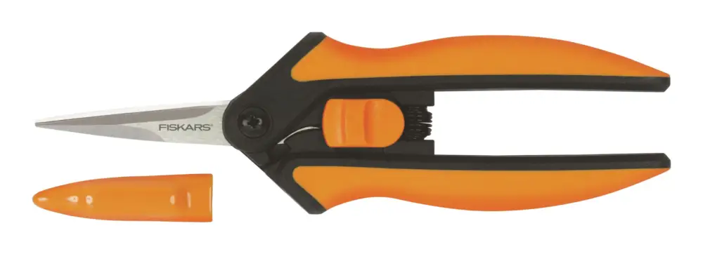 Fiskars Solid MicrotipGartenschere SP13 aus Rostfreiem Stahl(Verpackungseinheit: 4Stück) Mega-Angebot