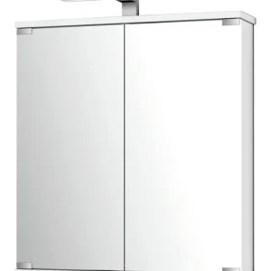 Online Kaufen Jokey Spiegelschrank Kandi LED weiß 60 x 70,2 (65) x19,4 (14,3) cm