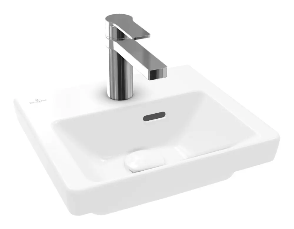 Top-Preis Villeroy & Boch Subway 3.0 Handwaschbecken 370 x 305 x 130 mm - Weiß Alpin