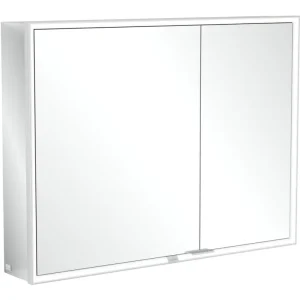 Top-Angebot Villeroy & Boch My View Now Vorbau-Spiegelschrank 2 Türen mit Beleuchtung (2x LED) smarthome-fähig 1000 x 750 x 168 mm