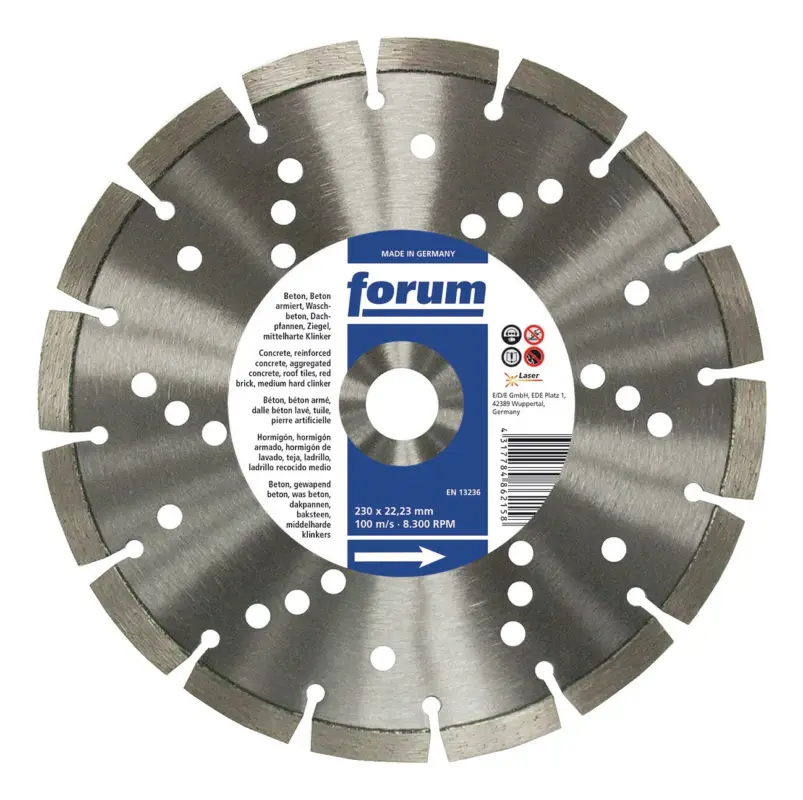 Beliebt Forum Diamant -Trennscheibe lasergeschweißt 115 x 22,2 x 2,7 mm
