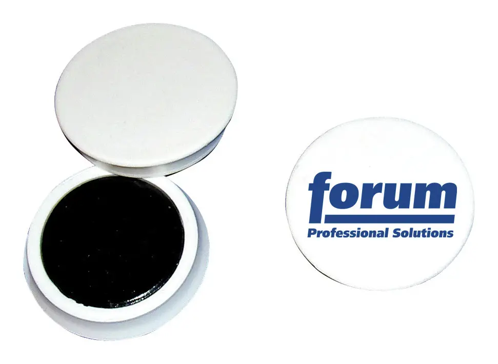 Forum Organisationsmagnet mit Aufdruck 1-farbig blau 30 x 8(Verpackungseinheit: 5Stück) Neue Ware