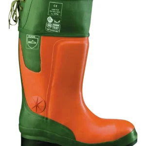 KWF Forst-Gummistiefel Ulme orange/grün Größe 42(Verpackungseinheit: 1Paar) Super-Preis