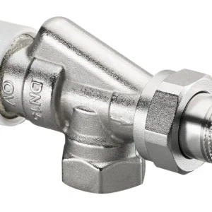 OVENTROP Thermostatventil AV 9 Axialventil DN 10 PN 10 M 30 x 1,5 Messing - vernickelt Saisonangebot
