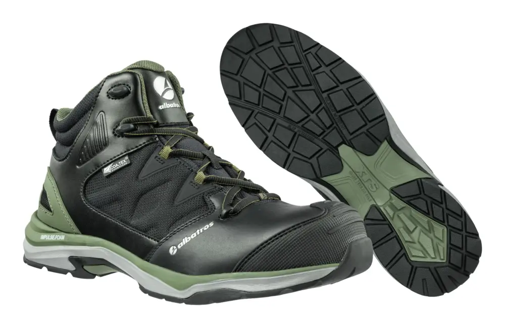 Albatros Sicherheitsschnürstiefel Ultratrail Olive CTX Mid 636220, S3, ESD, HRO, SRC, Größe 40(Verpackungseinheit: 1Paar) Highlight