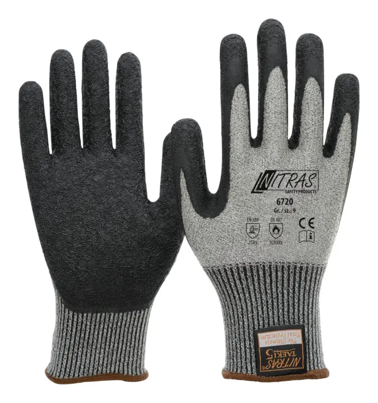 Nitras Schnittschutzhandschuh, Taeki5, Latex-beschichtet, Größe 2XL(Verpackungseinheit: 10Paar) Schnäppchen