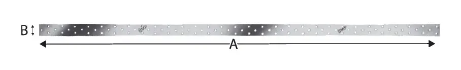 Simpson Strong-Tie Lochblechstreifen NP20/60/1200(Verpackungseinheit: 10Stück) Mega-Angebot