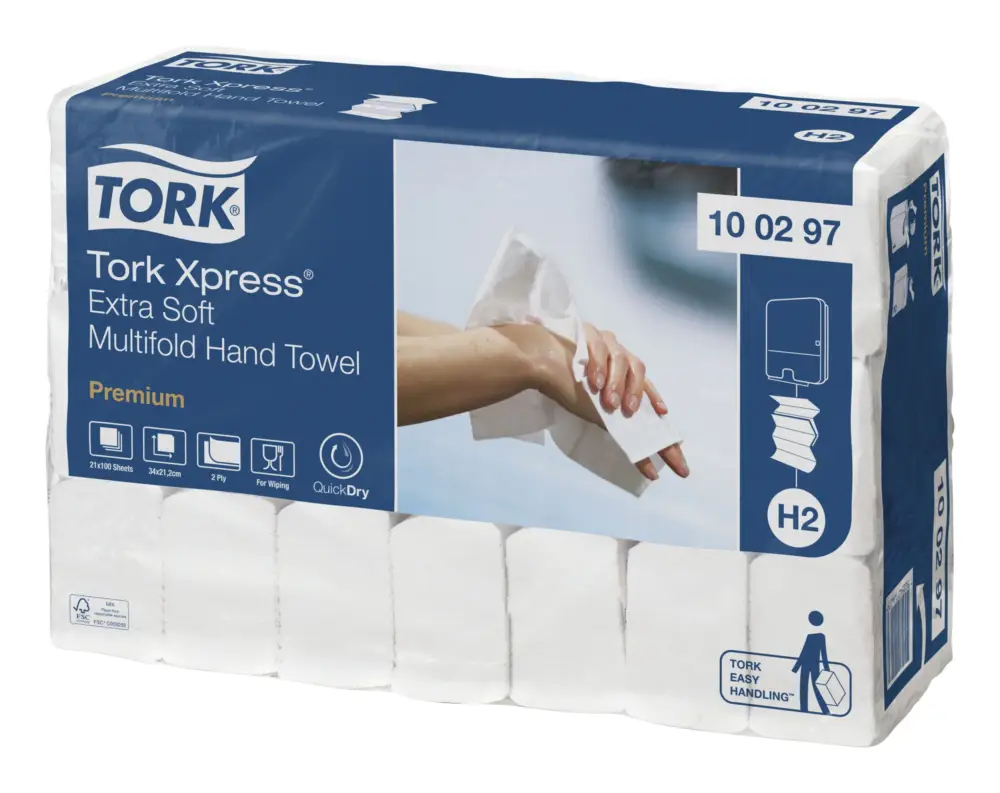 Tork Xpress Premium Handtuchpapier 2-lagig Rabatt