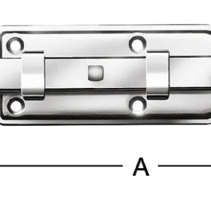 Sonderaktion Vormann Fensterriegel gerade verzinkt 80 x 30 mm Nr. 102080Z