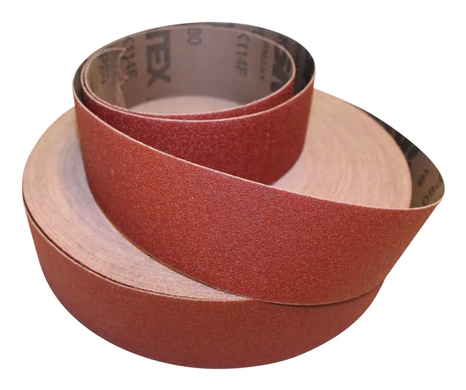 VSM Schleifgewebe 50 mm K100 Sparrolle 50m Zertifiziert