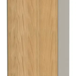Zertifiziert Duravit White Tulip Halbhochschrank mit 1 Tür Anschlag rechts 400 x 240 x 880 mm - Eiche Natur Matt / Taupe Seidenmatt