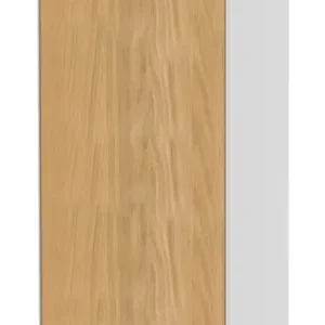 Nur Heute Duravit White Tulip Halbhochschrank mit 1 Tür Anschlag rechts 400 x 360 x 1320 mm - Eiche Natur Matt / Weiß Hochglanz