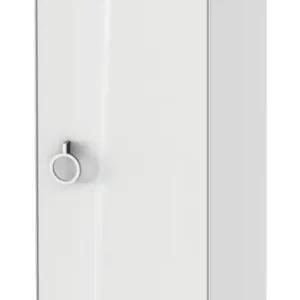 Wochenendangebot Duravit White Tulip Halbhochschrank mit 1 Tür Anschlag rechts mit Griff 400 x 360 x 1320 mm - Weiß Hochglanz Lack