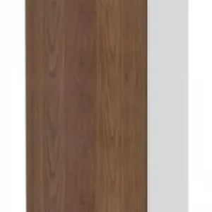 Aktuell Duravit White Tulip Halbhochschrank mit 1 Tür Anschlag links 400 x 360 x 1320 mm - Amerik. Nussbaum Matt / Weiß Hochglanz