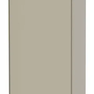 Aktuell Duravit White Tulip Halbhochschrank mit 1 Tür Anschlag links 400 x 240 x 880 mm - Taupe Seidenmatt Lack
