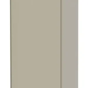 Top-Preis Duravit White Tulip Halbhochschrank mit 1 Tür Anschlag links 400 x 360 x 1320 mm - Taupe Seidenmatt Lack