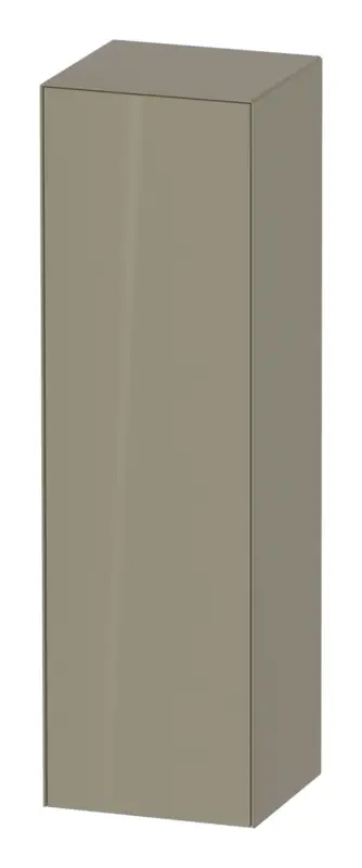 Duravit White Tulip Halbhochschrank mit 1 Tür Anschlag rechts 400 x 360 x 1320 mm - Steingrau Hochglanz Lack Online Kaufen