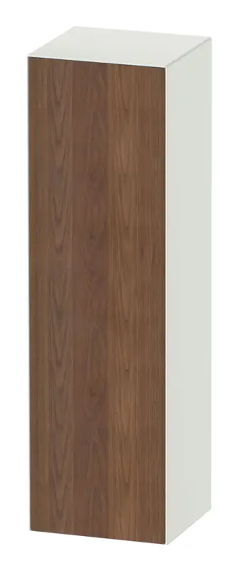 Duravit White Tulip Halbhochschrank mit 1 Tür Anschlag links 400 x 360 x 1320 mm - Amerik. Nussbaum Matt / Weiß Seidenmatt Lack Versand Am Gleichen Tag