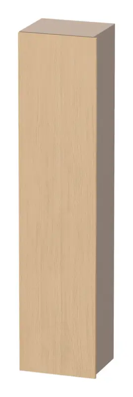 Heißes Angebot Duravit DuraStyle Hochschrank mit 1 Tür Anschlag rechts 400 x 360 x 1800 mm - Eiche Natur Matt / Basalt Matt
