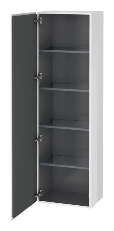 Sichere Zahlung Duravit L-Cube Hochschrank mit 1 Tür Anschlag rechts 500 x 1760 x 363 mm - Eiche Natur Matt